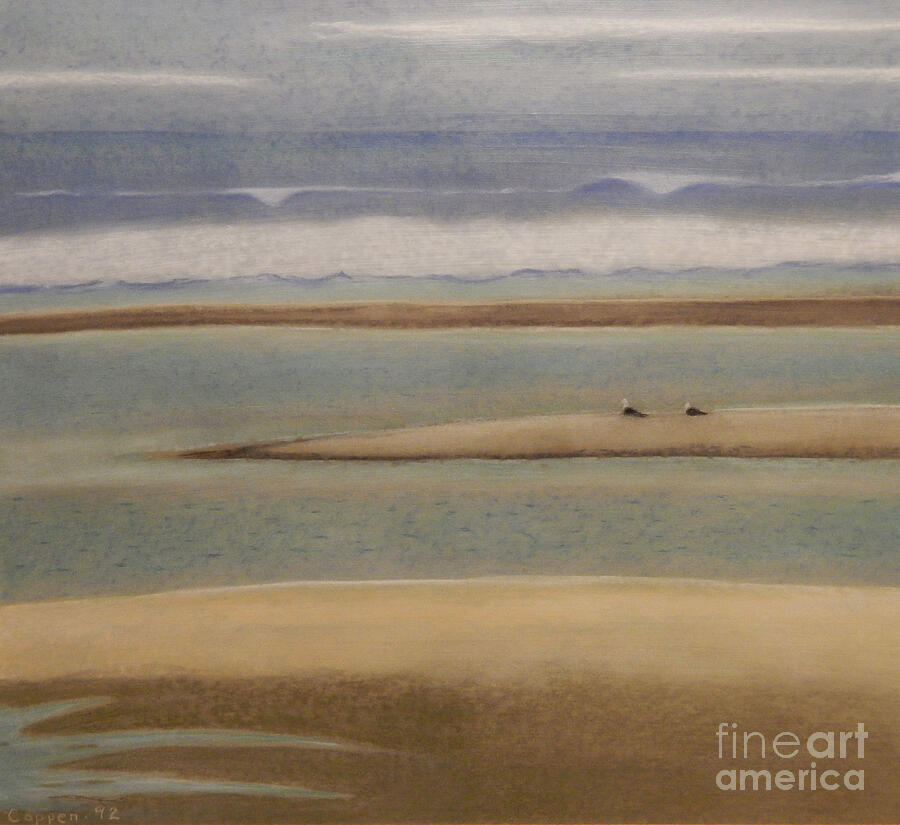 Of Sea and Sand and Sky Pastel by Robert Coppen
