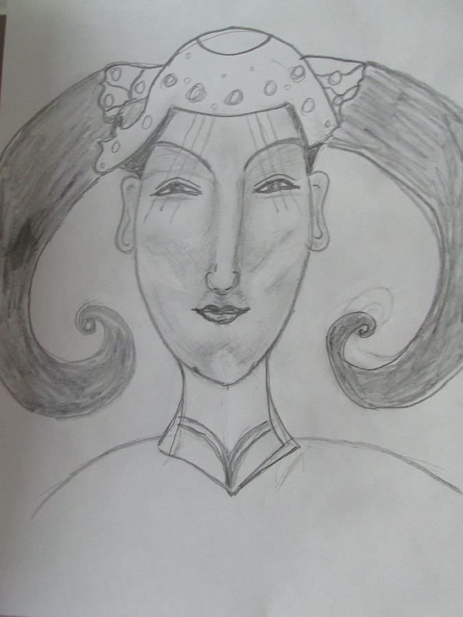 Of The Ming Dynasty Drawing by Sharyn Winters