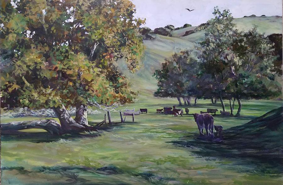 Cow Painting - Off 68 by Margaret Anderson