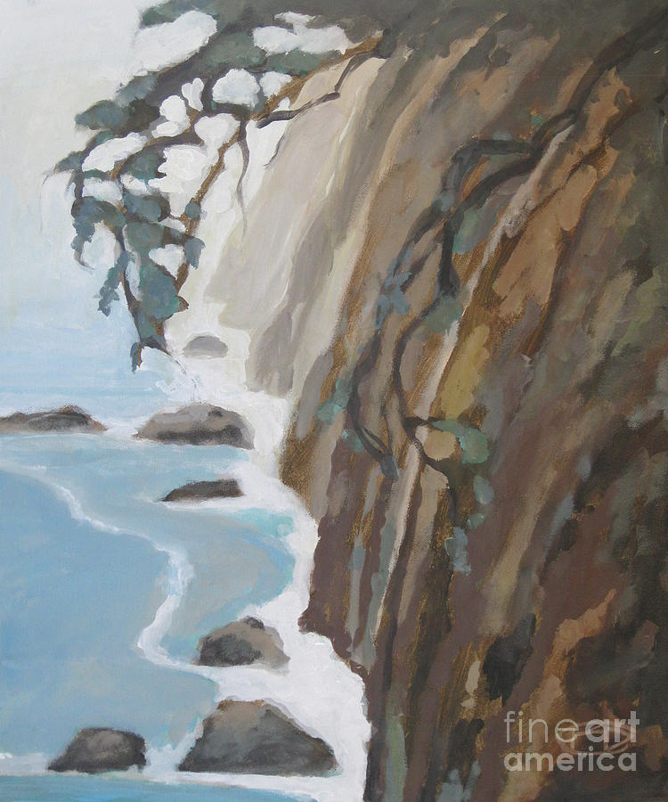 Big Sur Painting - Off Big Sur by Kip Decker