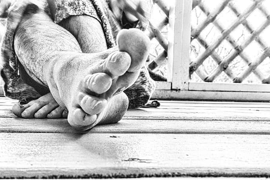 Off My Feet Photograph by Sharon Popek