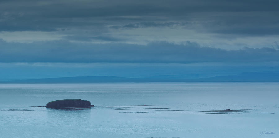 Off the Iceland Coast Photograph by Joe Bonita