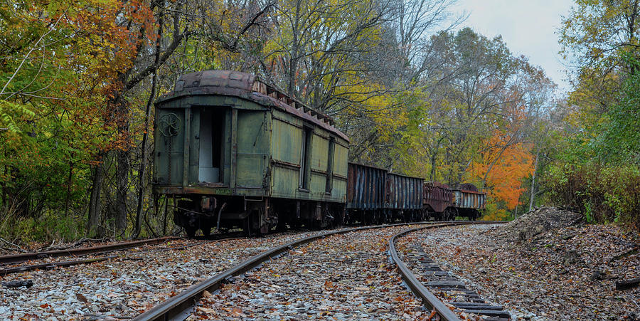 Off The Tracks Photograph by Jim Figgins