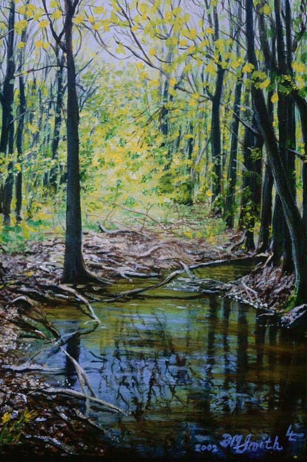 Off the trail Painting by Barbel Smith