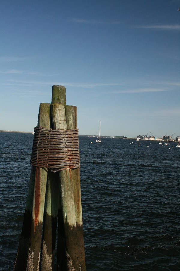 Off the Wharf Photograph by Jeff Porter - Fine Art America