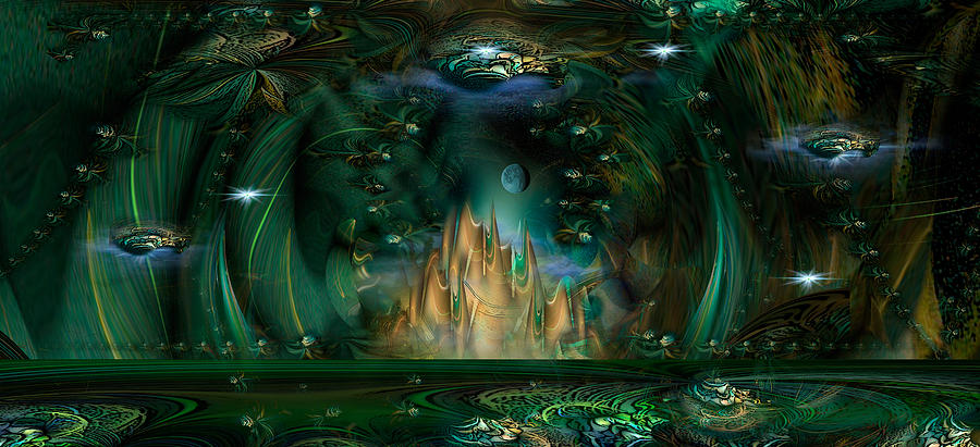 Wizard Digital Art - Off To See The Wizard by Phil Sadler