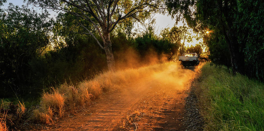 Off to Work in the Outback Photograph by Lexa Harpell