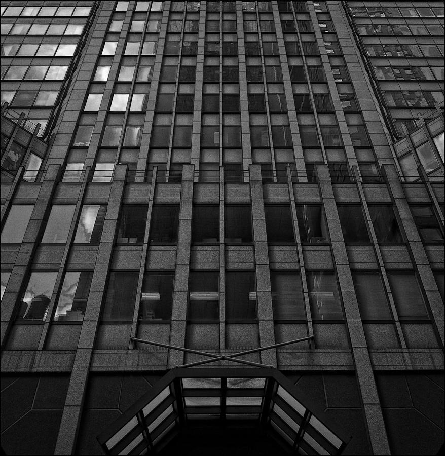Office Building Midtown Manhattan Photograph by Robert Ullmann
