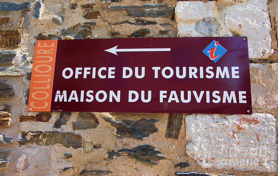 Office Du Tourisme   Collioure France  Photograph by Chuck Kuhn