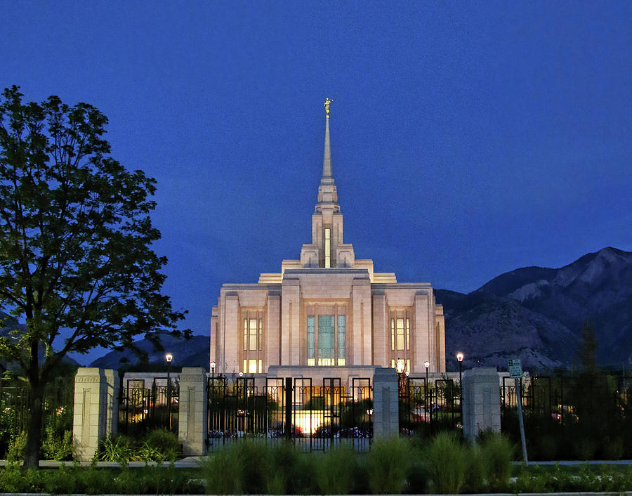 Ogden Temple 2 Photograph by Ely Arsha | Fine Art America