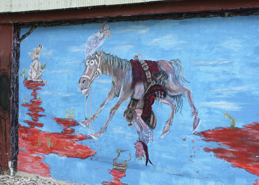 Ogden Utah Another Horse Mural Photograph by Ely Arsha