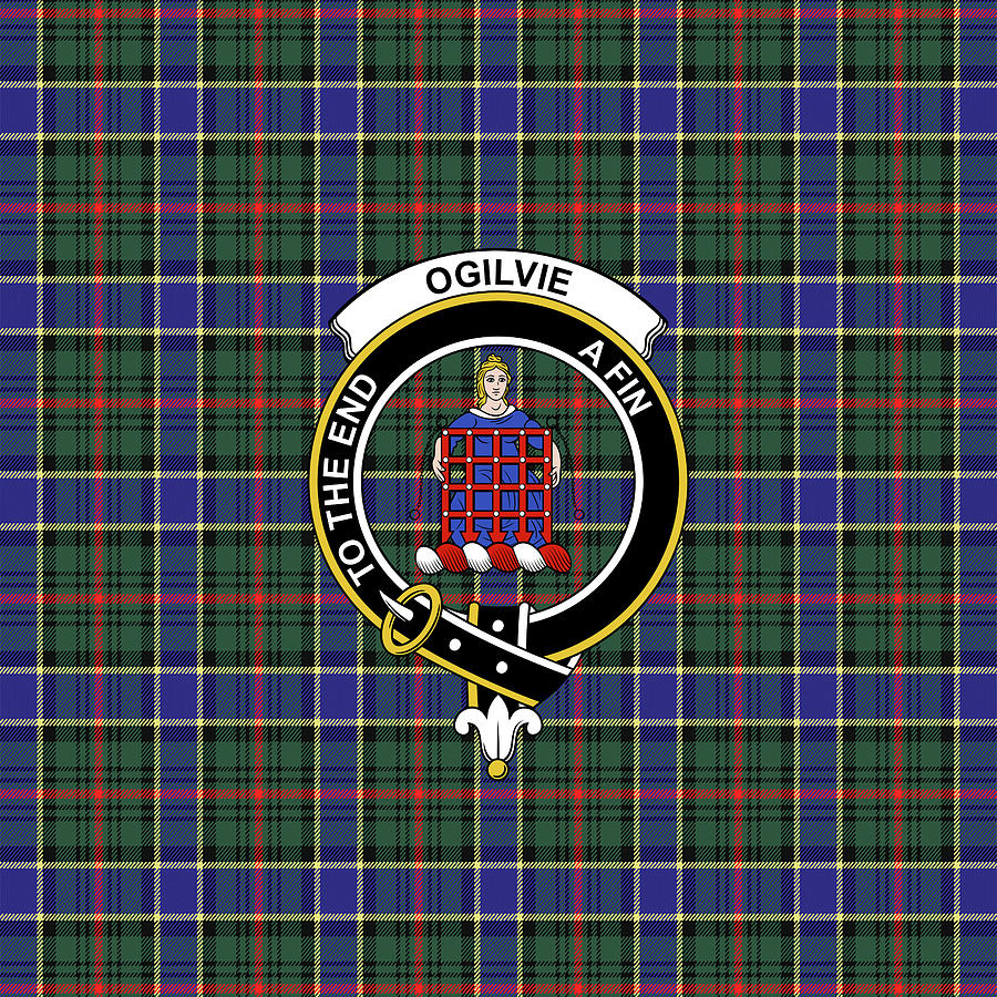 Tartanforlife Colville Clan Badge Tartan outlets Rug