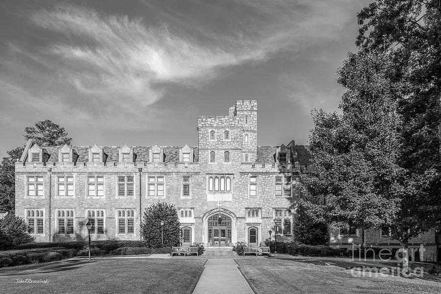 Oglethorpe University Brookhaven Hall Photograph by University Icons