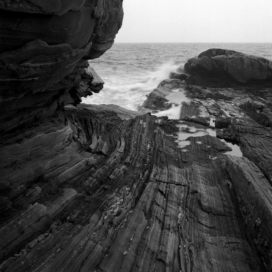 Ogunquit Rocks 3 Photograph by Bob Neiman - Pixels