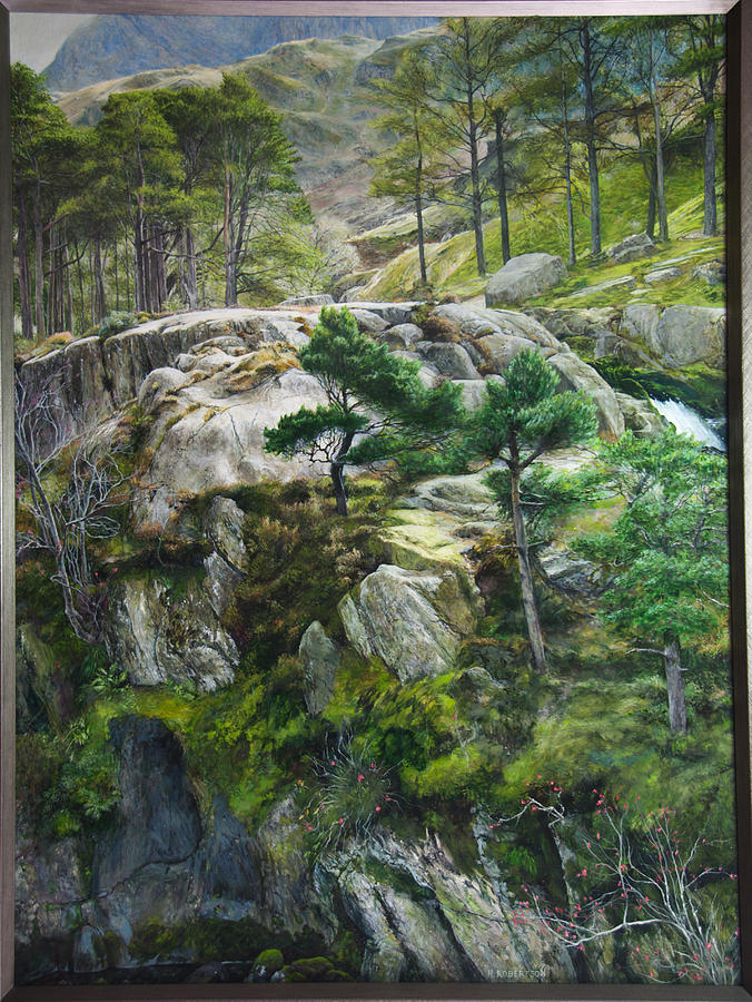 Ogwen Painting by Harry Robertson
