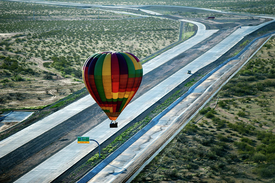 Hot Air Balloons Photograph - Oh Look Margaret Hot Air Balloons by Frank Feliciano