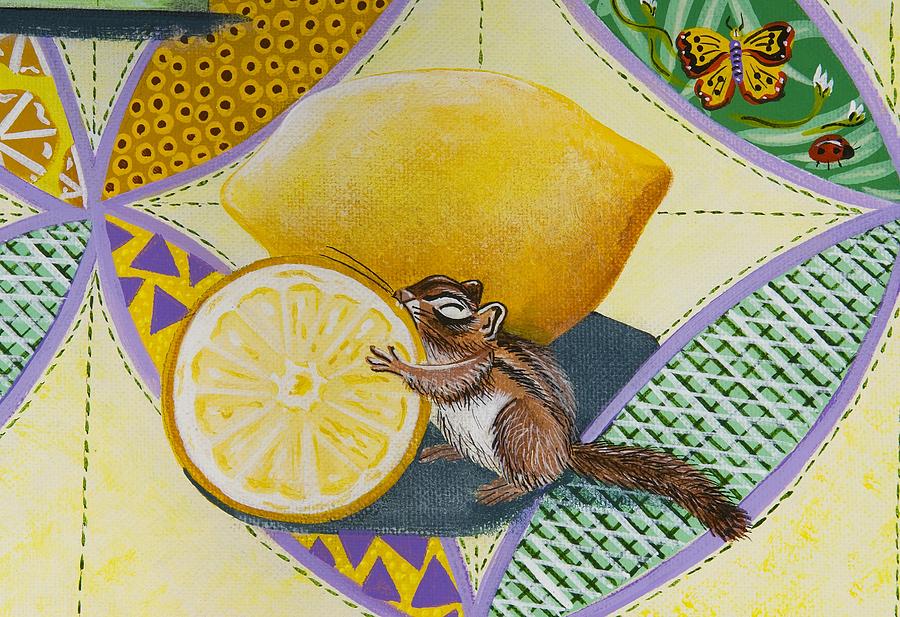 Oh My the Lemon Painting by Jennifer Lake