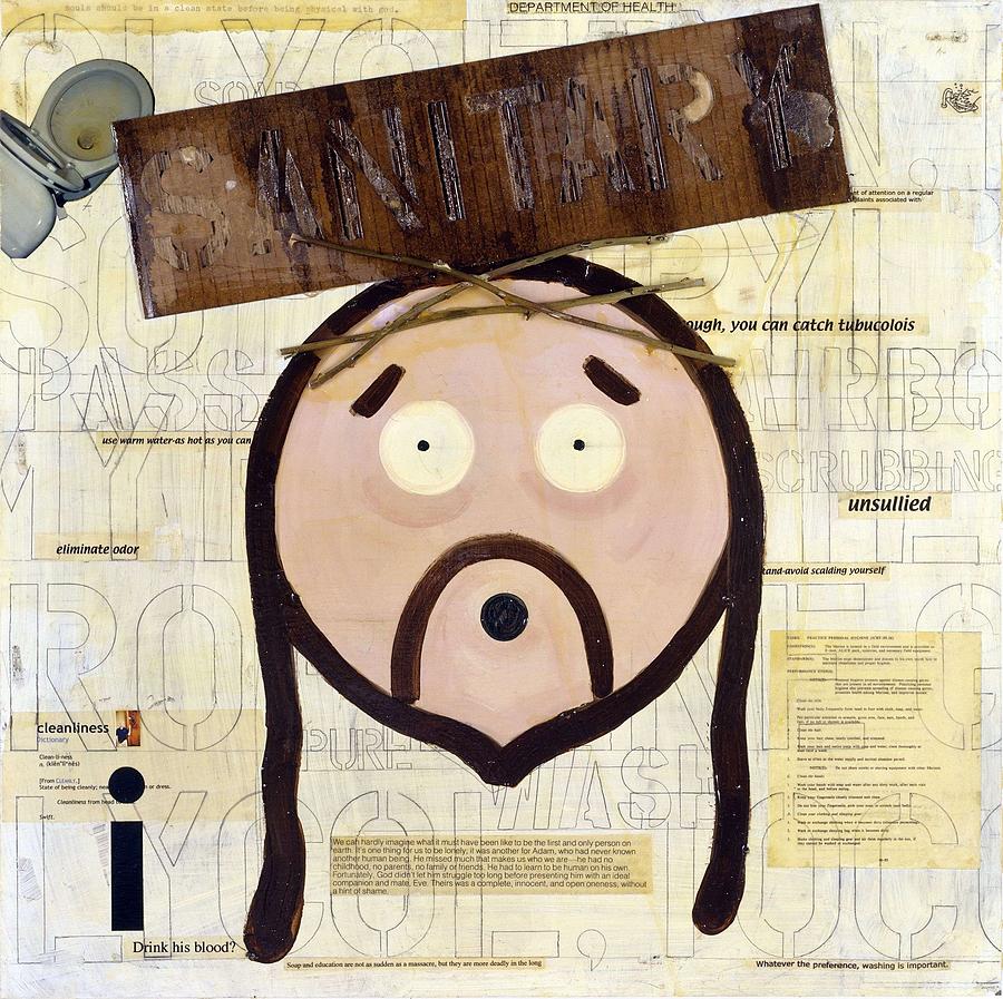 Mixed Media Mixed Media - Oh No Not The Cross by Anthony G Scariolo Mixed Media Mixed Media - Oh No Not The Cross by Anthony G Scariolo