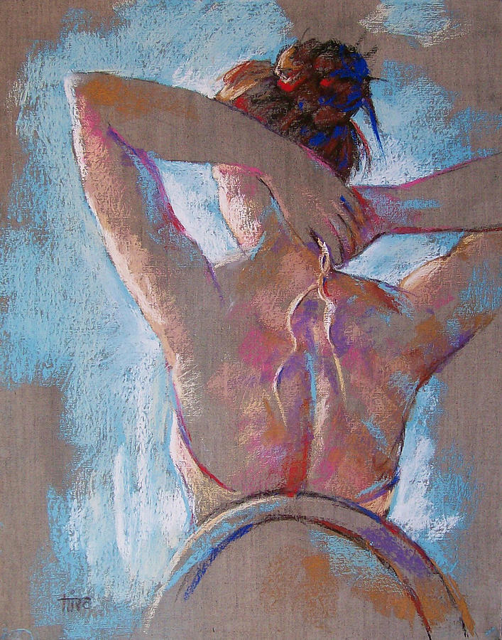 Figurative Painting - Oh the Summer Days by Tina Siddiqui