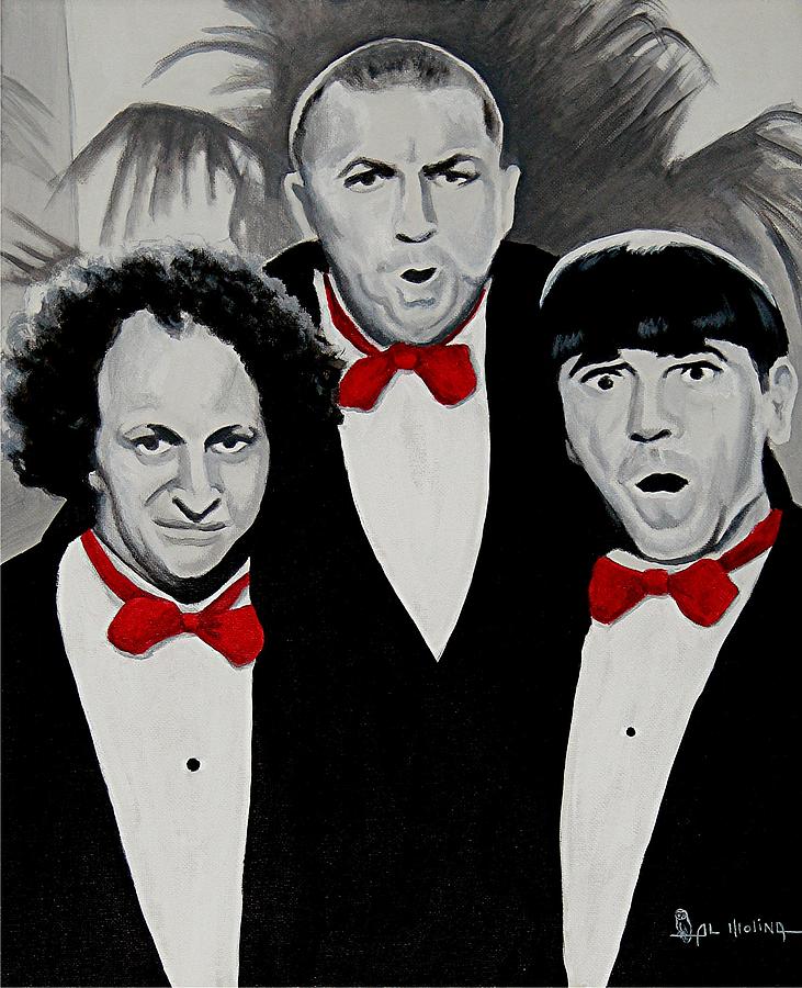 Oh wise guys aye Painting by Al  Molina