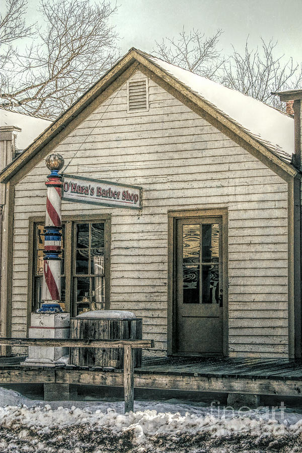 OHaras Barber Shop Photograph by Lynn Sprowl