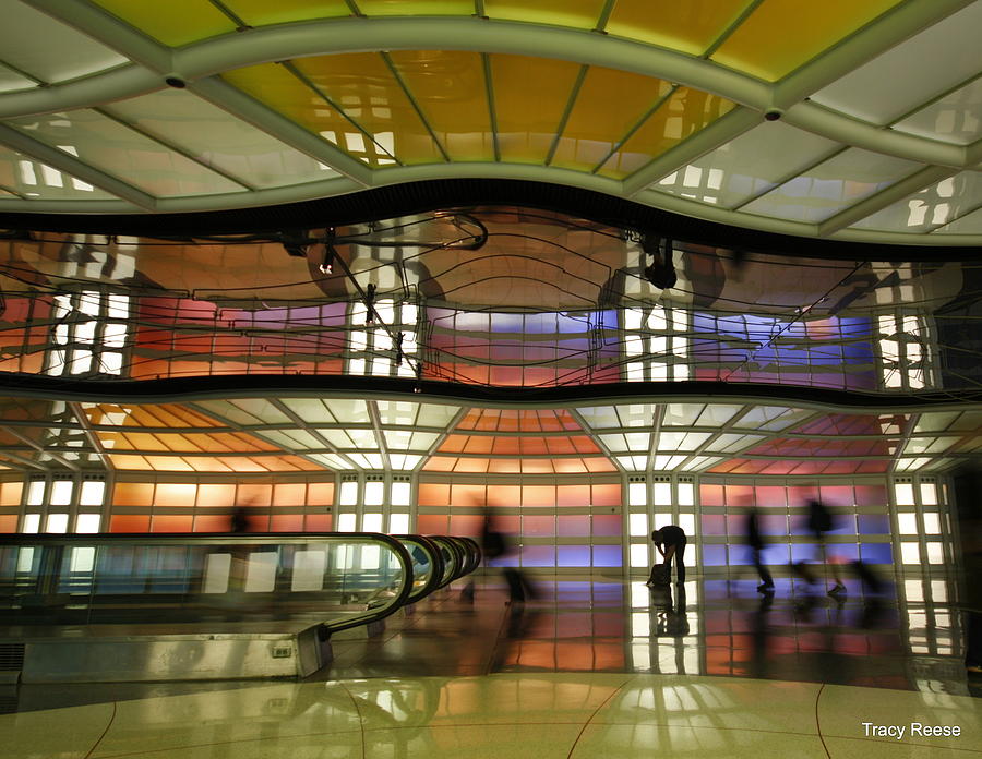 O'Hare Concourse C Photograph by Tracy Reese - Fine Art America