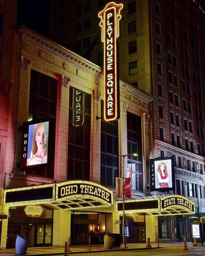Ohio And State Theater Photograph