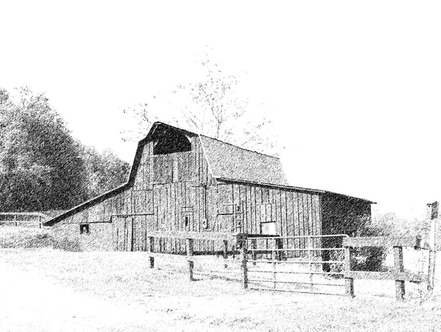 Ohio Barn Photograph by Lorraine Baum