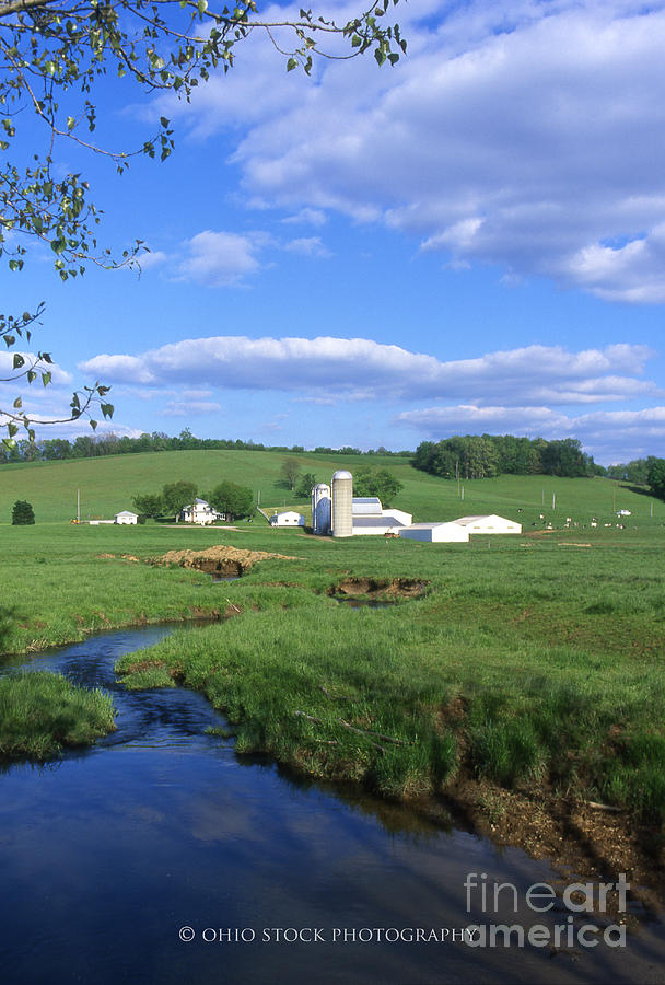 3D203 Ohio Farm photo Photograph by Ohio Stock Photography Art Prints ...