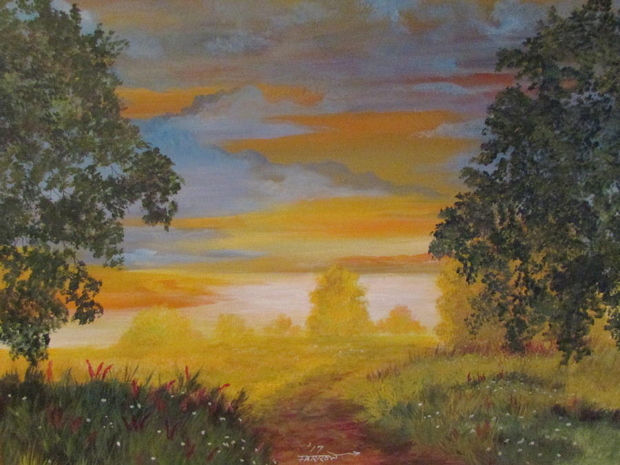 Ohio Landscape I Painting by Dave Farrow