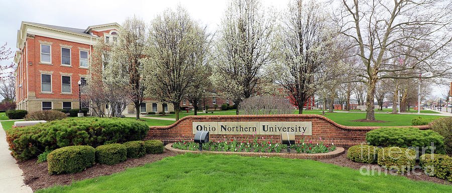 Ohio Northern University 7423 Photograph by Jack Schultz