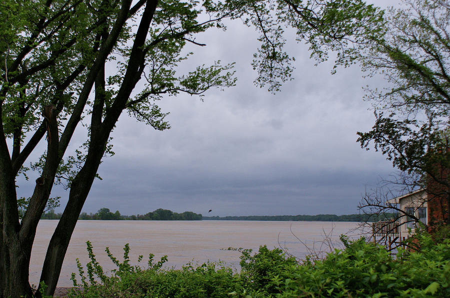 Ohio River Photograph by Sandy Keeton