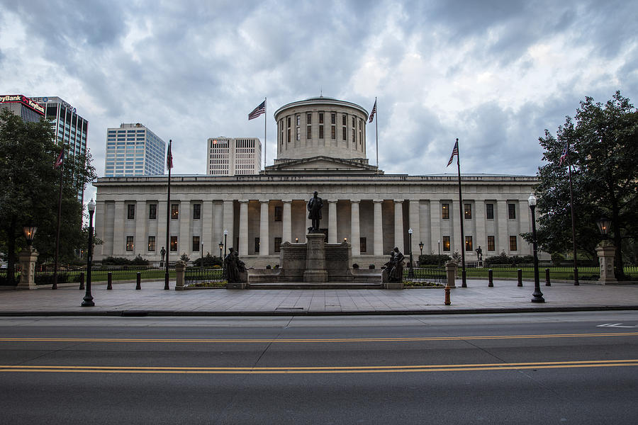 Ohio Statehouse Columbus Ohio Photograph by John McGraw