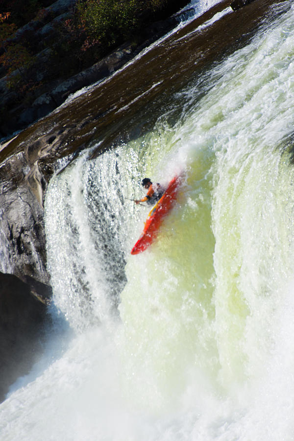 Ohiopyle Falls Kayak Photograph by Jeremy Lucas - Fine Art America