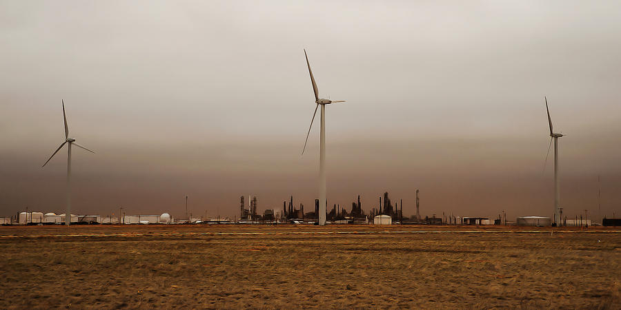 Oil and Wind Photograph by Scott Cordell