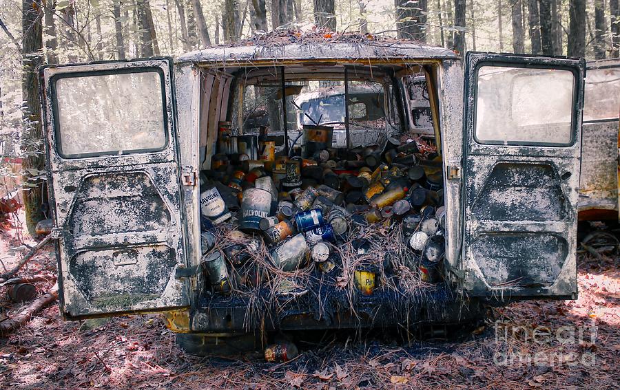 Oil Can Van Photograph by Phil Cappiali Jr