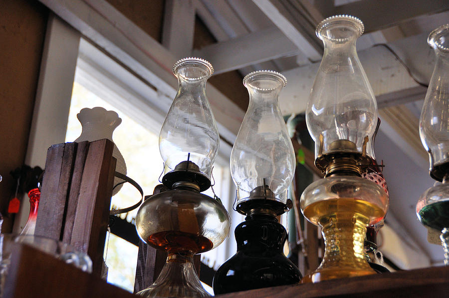 Oil Lamps Photograph by Jan Amiss Photography
