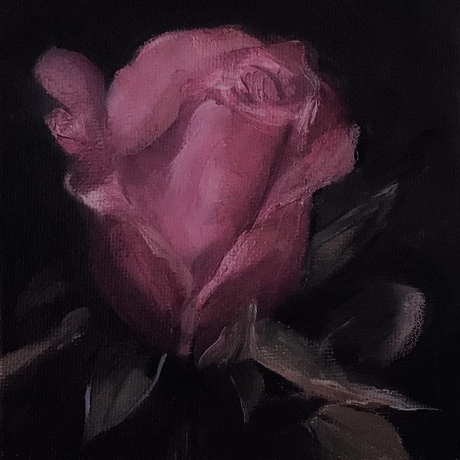 Oil Rose Painting Painting