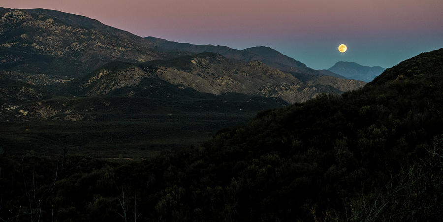 Big Photograph - Ojai Supermoon by Bryan Toro Big Photograph - Ojai Supermoon by Bryan Toro