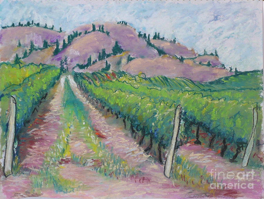 Okanagan Vines Pastel by Vis Community