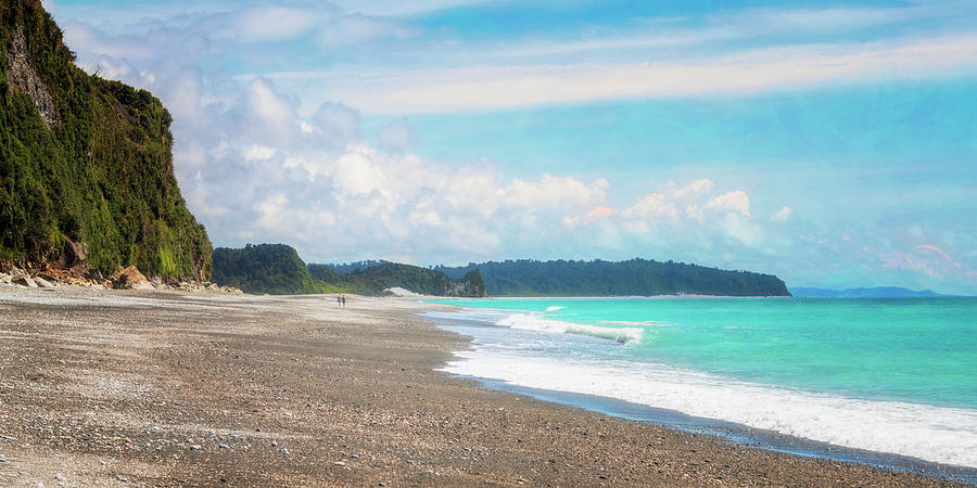 Okarito Beach New Zealand Artistic Photograph by Joan Carroll