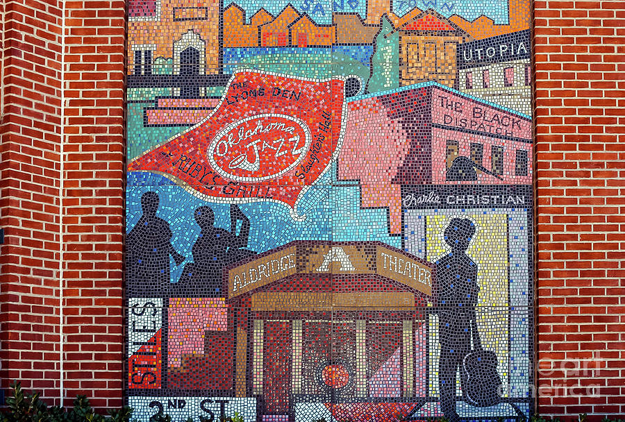 Oklahoma City Mosaics Photograph by Bob Phillips