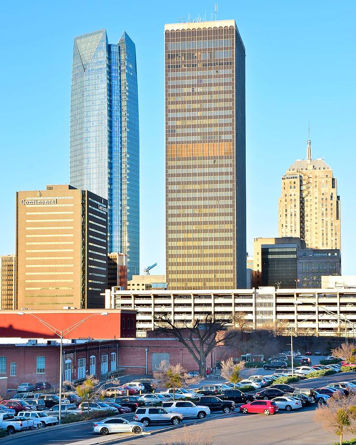 Oklahoma City Skyscrapers Photograph by Frozen in Time Fine Art Photography