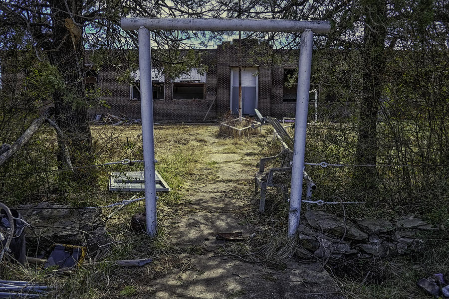 Oklahoma Forgotten School Photograph by David Longstreath