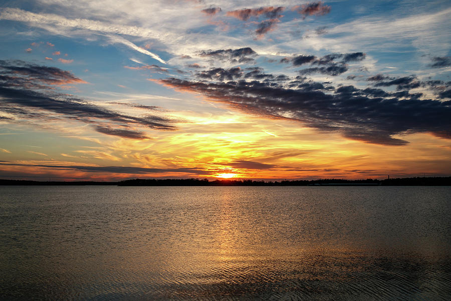 Oklahoma Lake Photograph by Doug Long