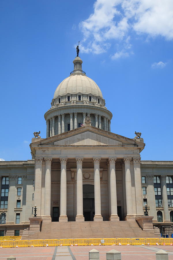 Oklahoma State Capitol Building Photograph by Frank Romeo