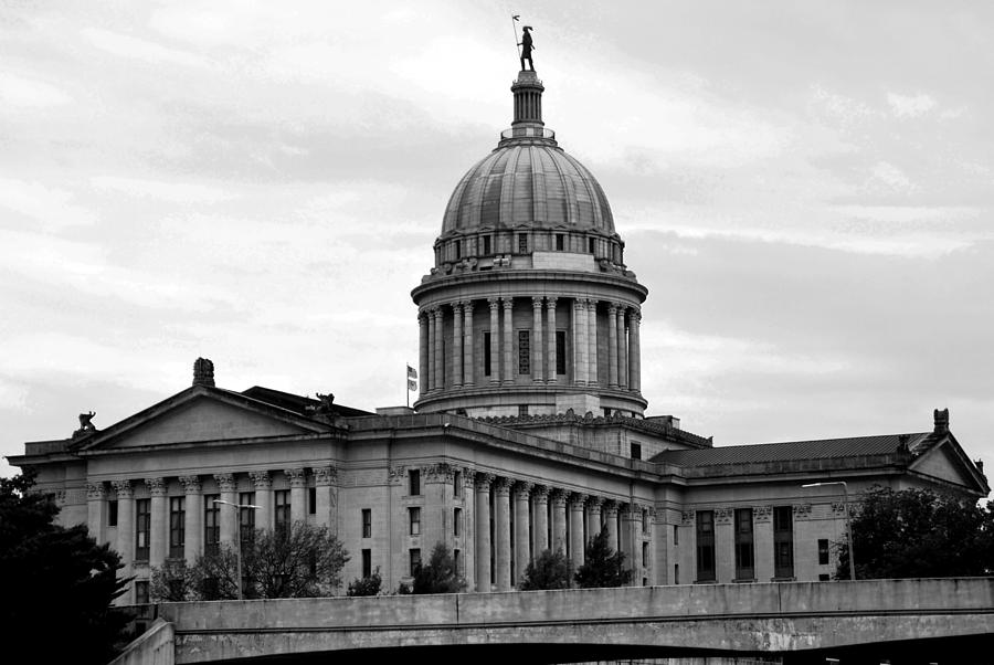 Architecture Photograph - Oklahoma State Capitol Building by Matt Quest