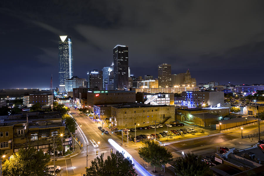 Oklahoma City Nights II Photograph by Ricky Barnard | Fine Art America