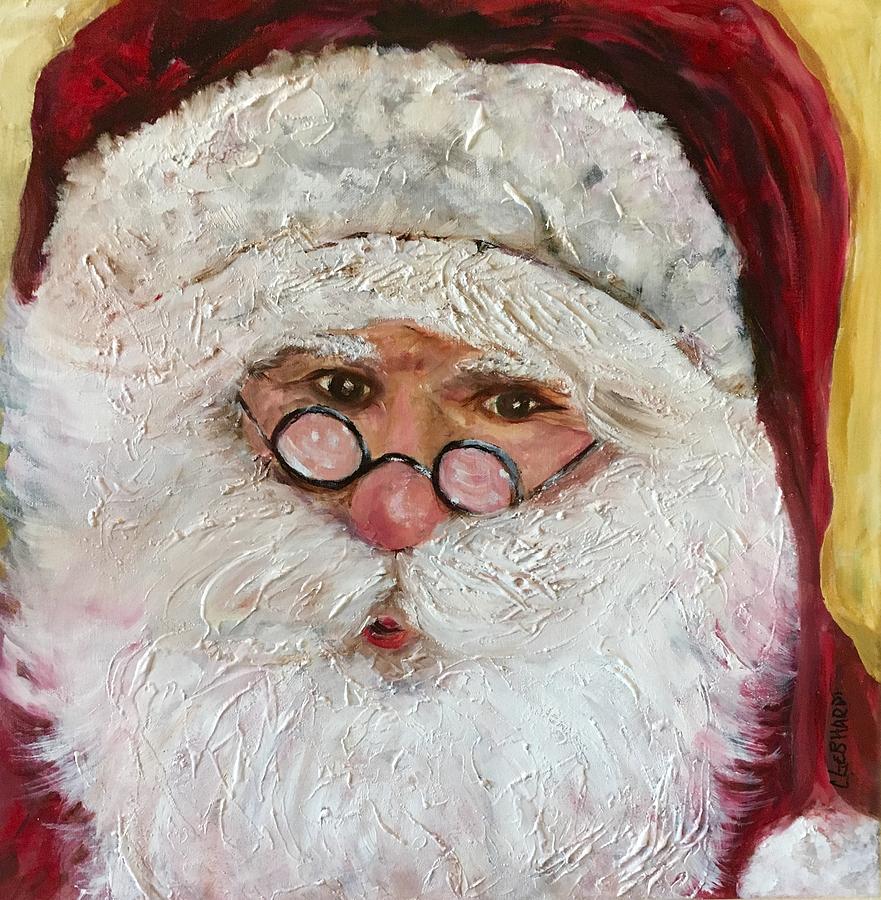 Magical Ol St. Nick Painting by Chuck Gebhardt