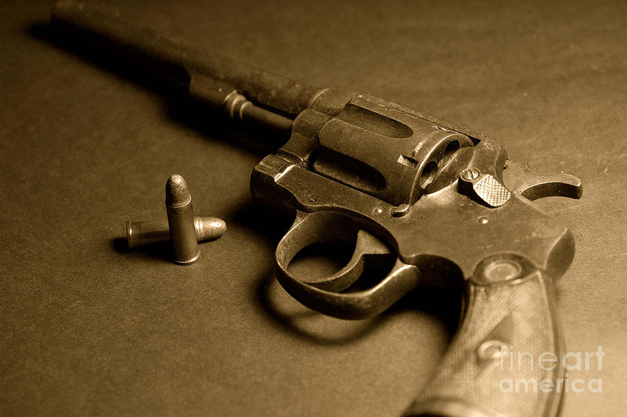 Old 32 caliber pistol Photograph by Micah May